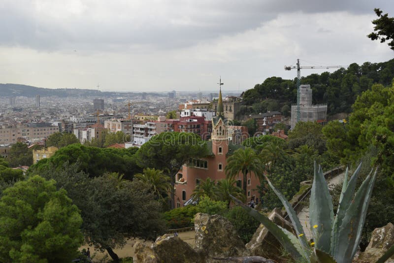 Barcelona Skyline stock photo Barcelona Skyline stock photo