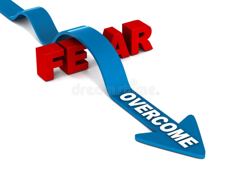 Overcome Fear Stock Illustration Illustration Of Conquer 29810838 Overcome Fear Stock Illustration Illustration Of Conquer 29810838