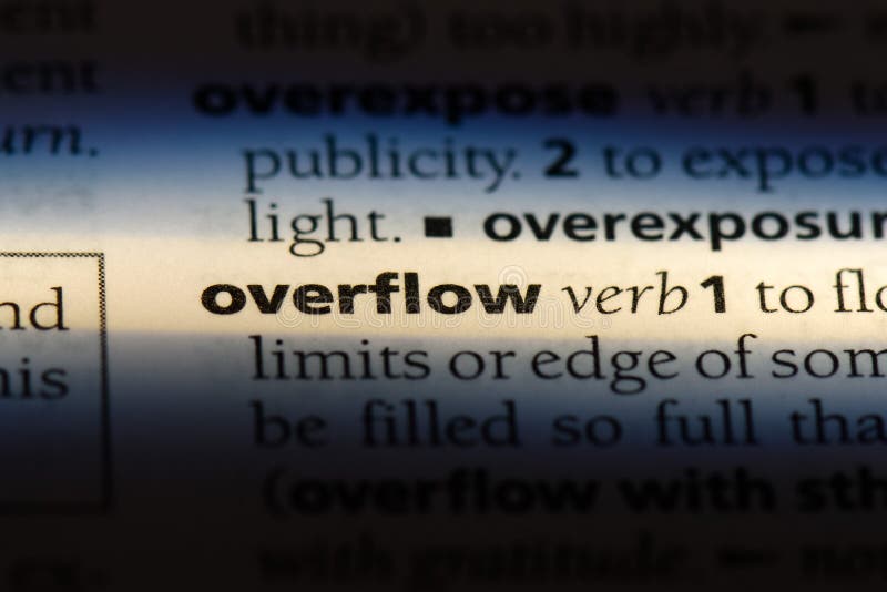 overflow synonym overflow synonym