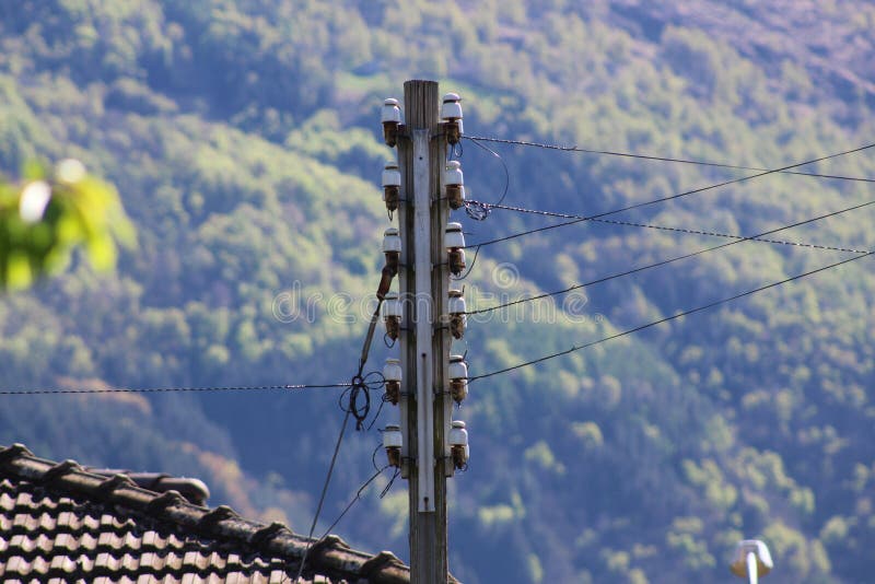 Overhead power line stock photos Overhead power line stock photos