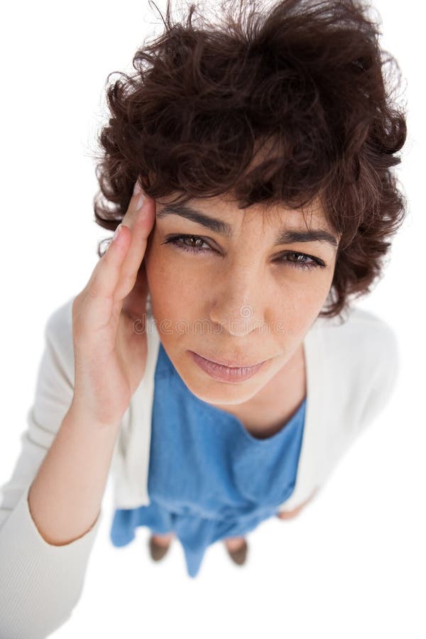 Overhead Standing Woman Headache Stock Photos Free & RoyaltyFree Stock Photos from Dreamstime