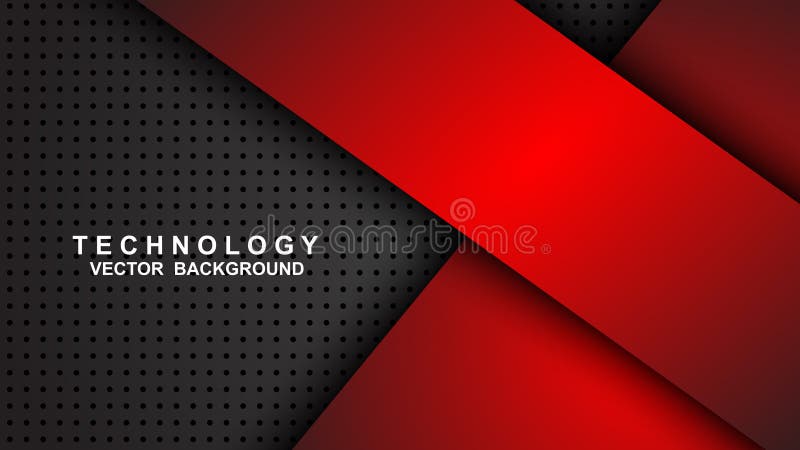 Overlapping dimensional background for modern website text and message design stock illustration
