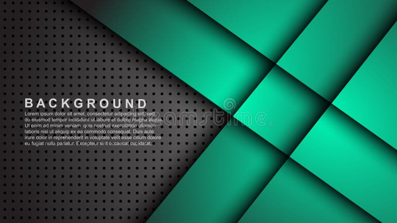 Overlapping dimensional background for modern website text and message design stock illustration