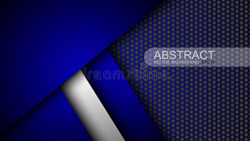 Overlapping dimensional background for modern website text and message design stock illustration