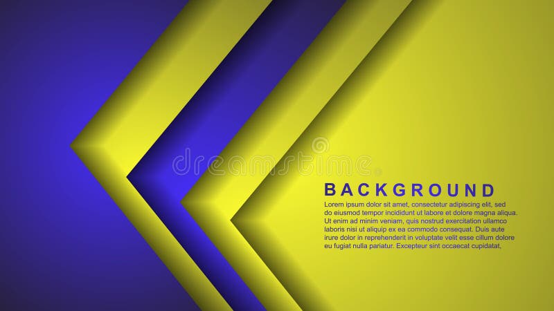 Overlapping dimensional background for modern website text and message design royalty free illustration