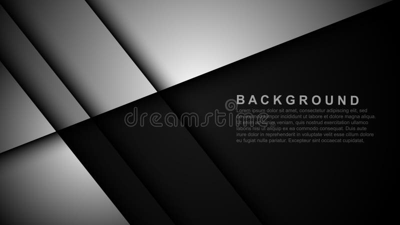 Overlapping dimensional background for modern website text and message design royalty free illustration