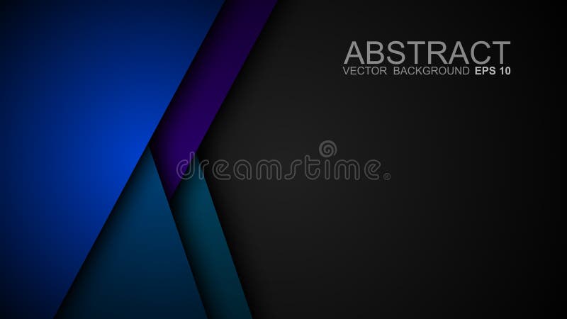 Overlapping dimensional background for modern website text and message design vector illustration