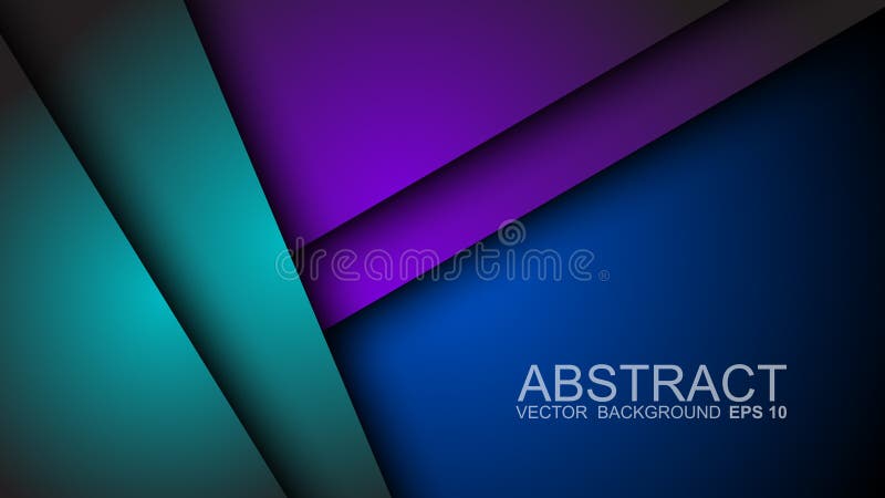 Overlapping dimensional background for modern website text and message design royalty free illustration
