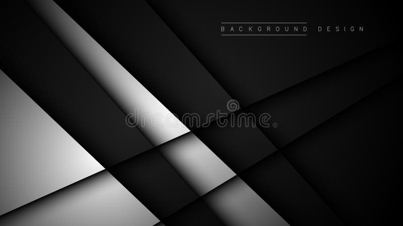 Overlapping dimensional background for modern website text and message design royalty free illustration