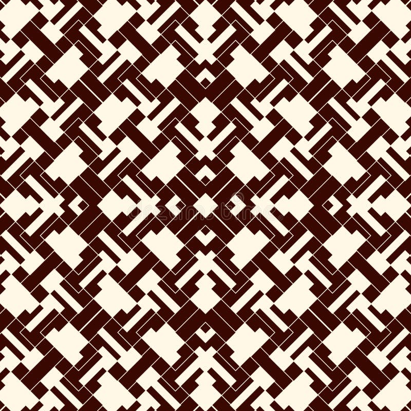 Overlapping Rectangles And Squares Background. Seamless Pattern Design ...