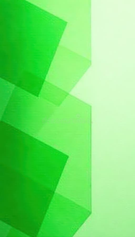 Overlapping translucent green squares, geometric pattern , composition, vibrant green, tone vector illustration