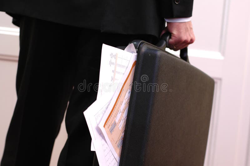 Overloaded briefcase stock photo. Image of communication 2116028