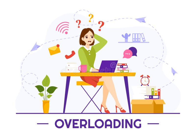Overloading Stock Illustrations – 283 Overloading Stock Illustrations,  Vectors & Clipart - Dreamstime