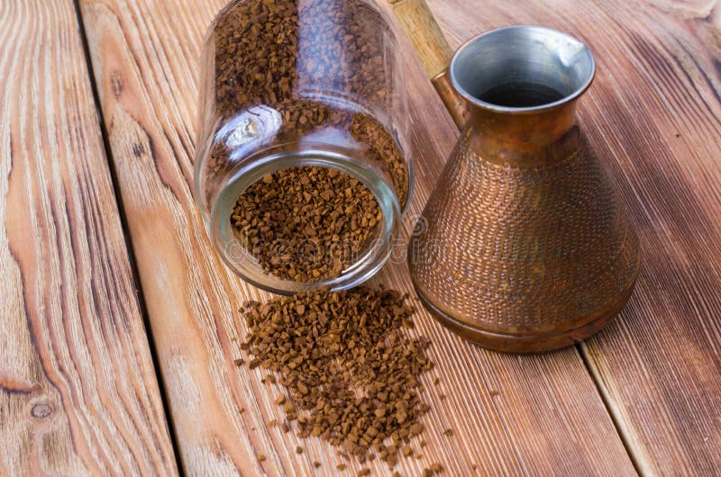 Turka for Coffee on the Table Stock Photo - Image of turkish