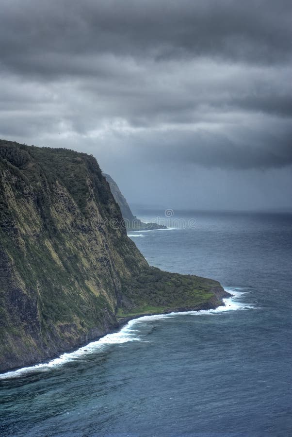 Overview of Hawaiian coastline