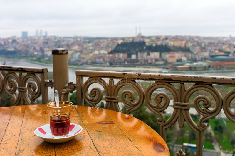 Overview of Istanbul from Pierre Loti cafe