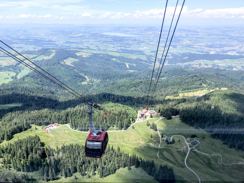 Overview of MT Pilatus from cablecar