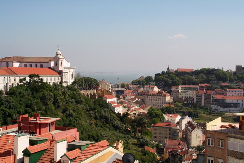 Overview of old Lisbon