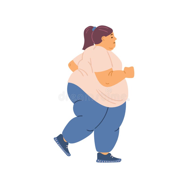 https://thumbs.dreamstime.com/b/overweight-fat-woman-running-jogging-flat-vector-illustration-isolated-white-background-obesity-excess-weight-problem-229182769.jpg