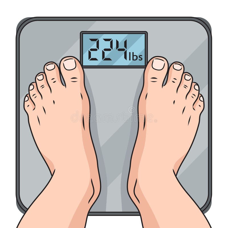 https://thumbs.dreamstime.com/b/overweight-human-feet-scales-science-overweight-human-feet-scales-vector-illustration-medical-science-educational-290022960.jpg