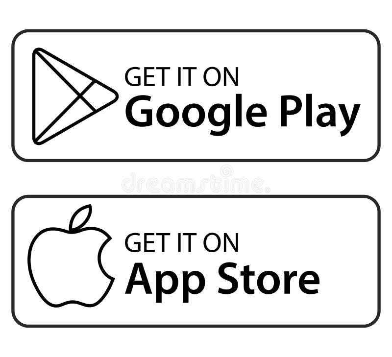 Overzichtspictogrammen van google play app. download van google pay.