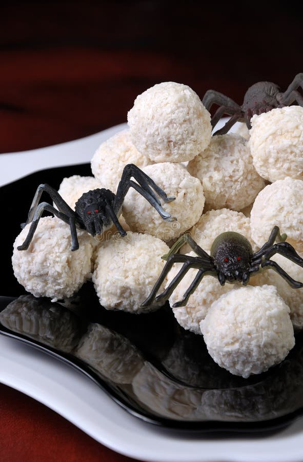 Ovos da aranha fotografia de stock royalty free