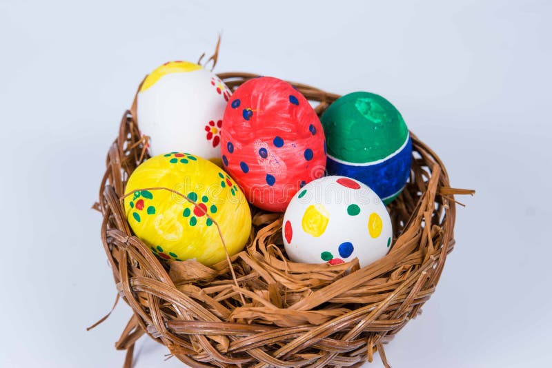 Ovos da páscoa foto de stock royalty free