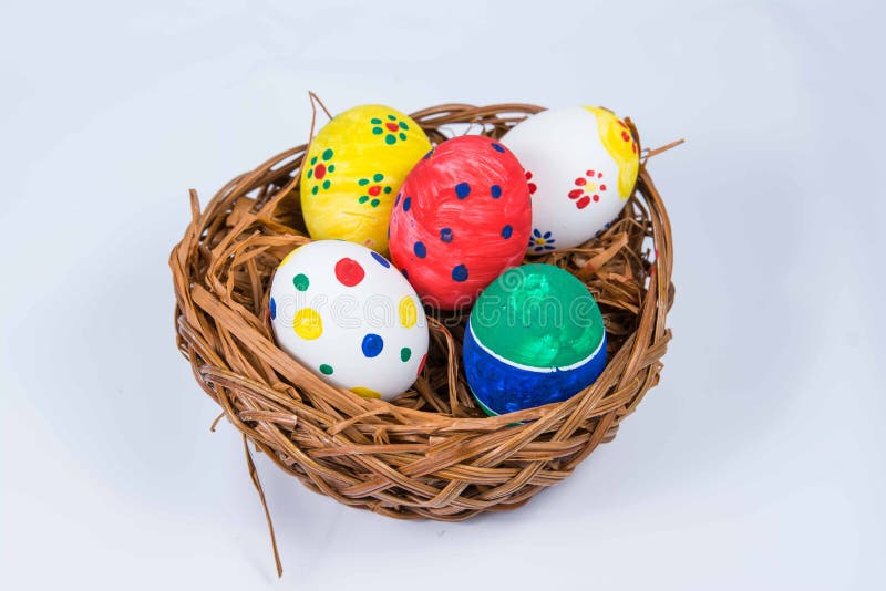 Ovos da páscoa imagem de stock royalty free