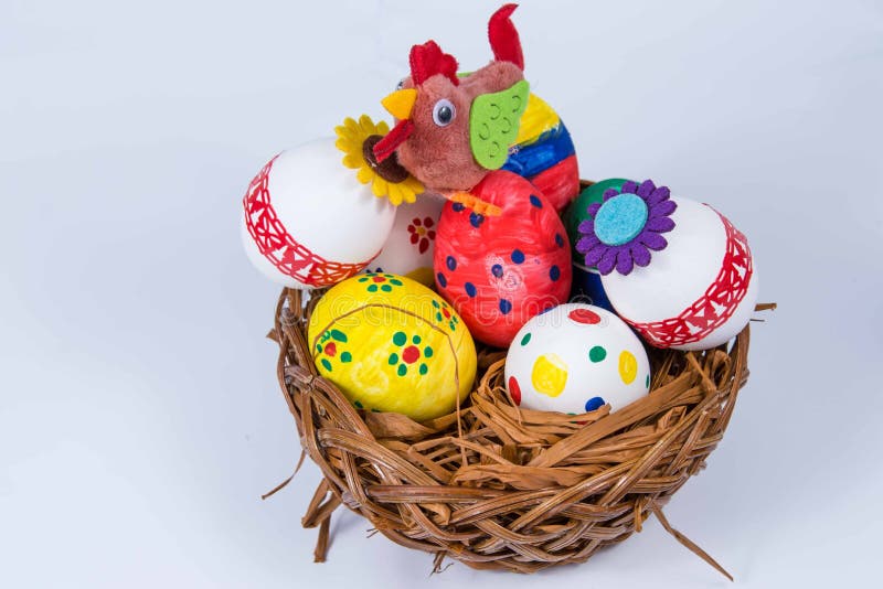 Ovos da páscoa fotos de stock