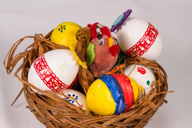 Ovos da páscoa fotos de stock