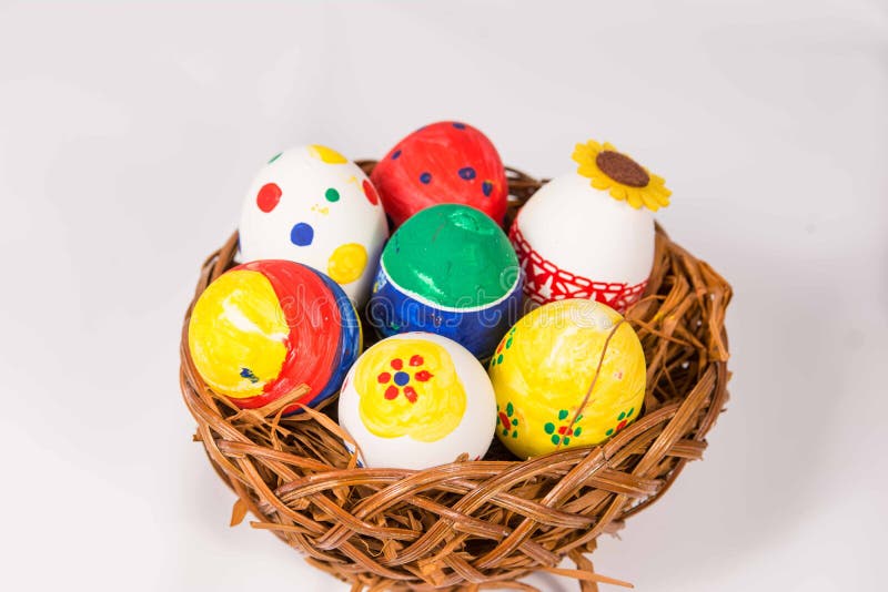 Ovos da páscoa foto de stock royalty free