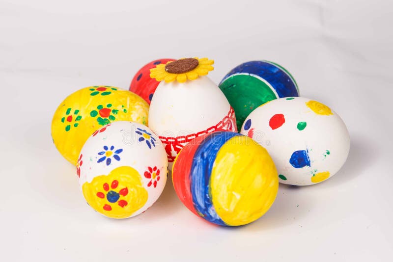 Ovos da páscoa fotografia de stock