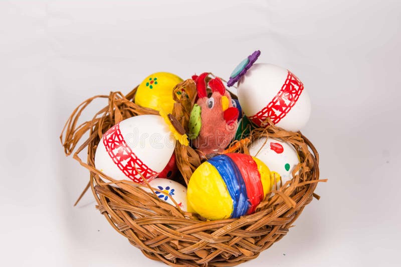 Ovos da páscoa imagem de stock