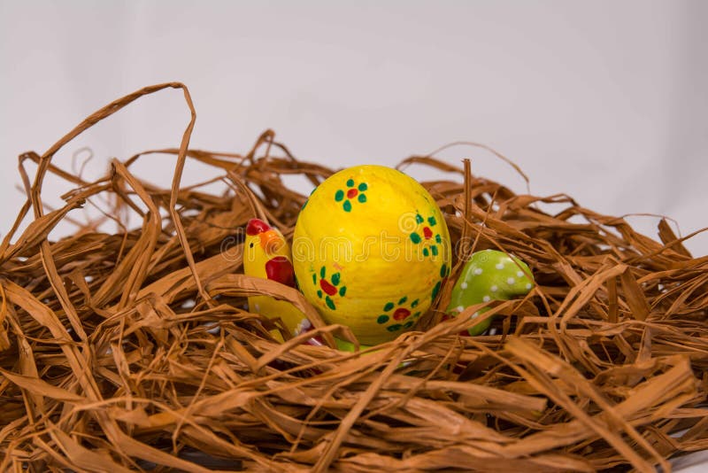 Ovos da páscoa fotos de stock royalty free