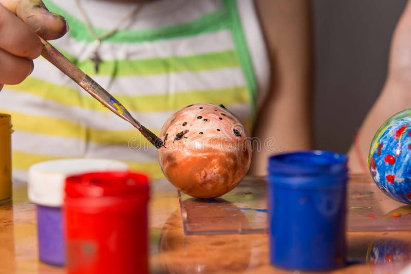 Ovos da páscoa imagens de stock