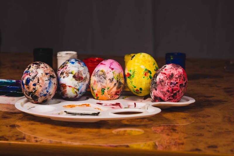 Ovos da páscoa foto de stock royalty free