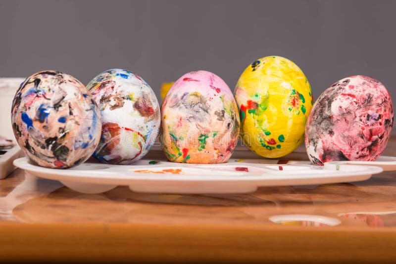 Ovos da páscoa imagem de stock