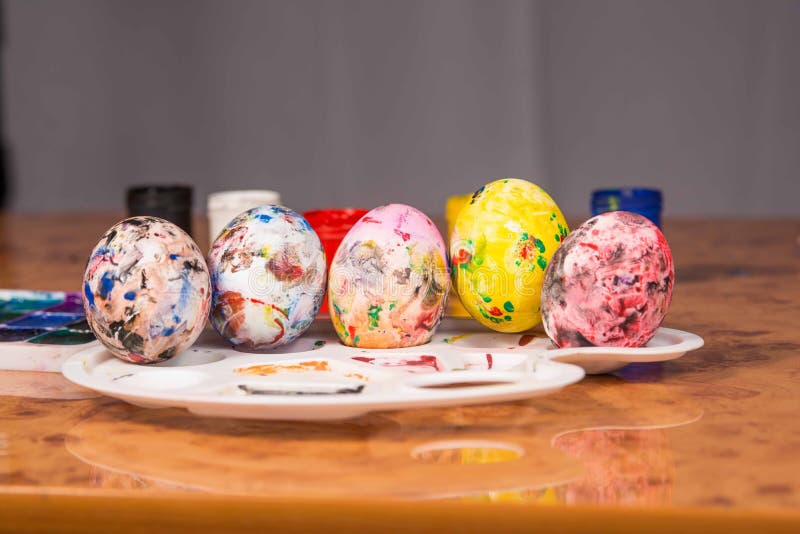 Ovos da páscoa fotos de stock