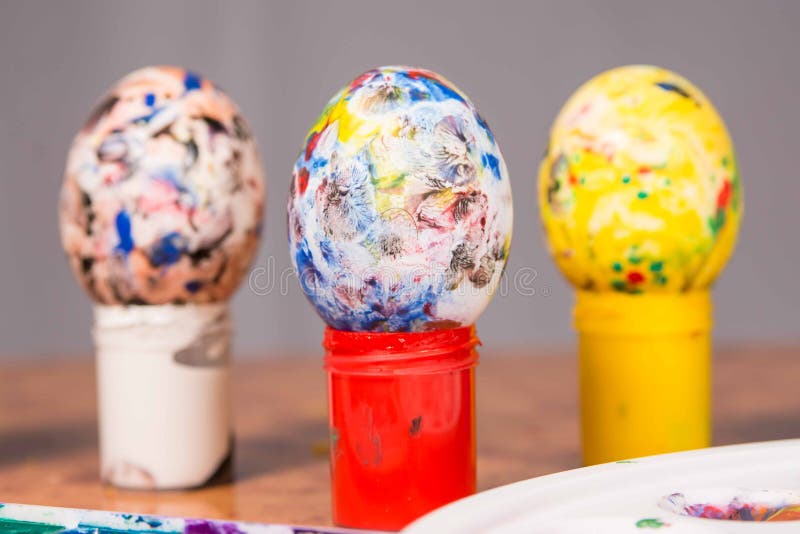 Ovos da páscoa fotos de stock royalty free