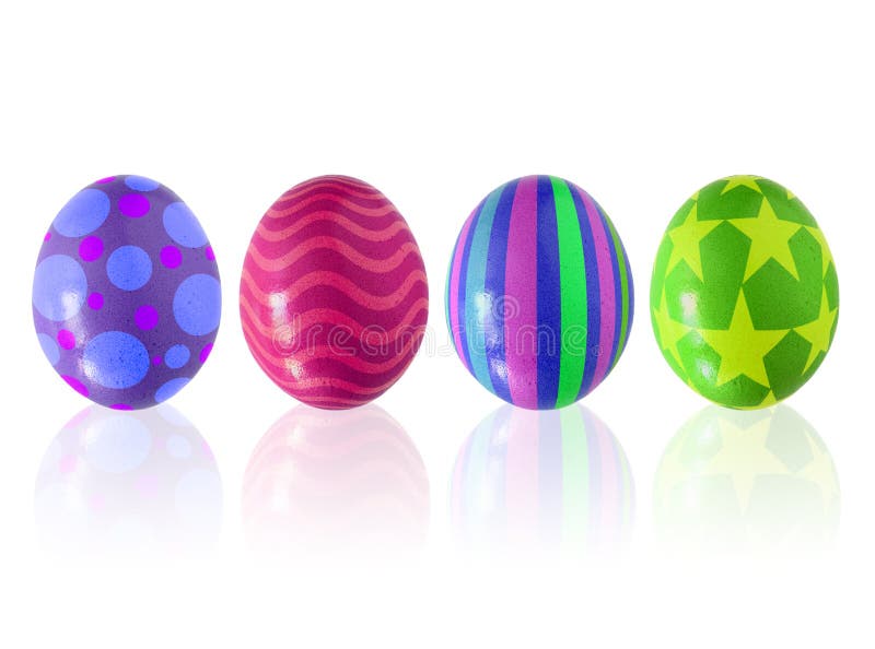Ovos de Páscoa imagem de stock royalty free