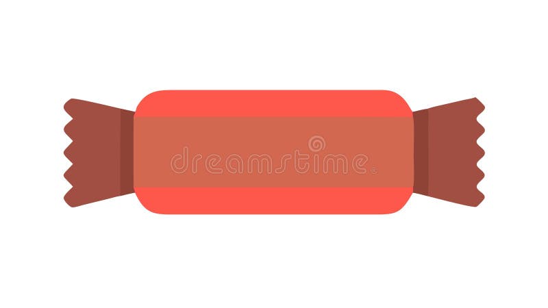 Owinięty Ilustracja Wektorowa Ikony Candy Confectionery Symbol wector design Generative AI royalty ilustracja