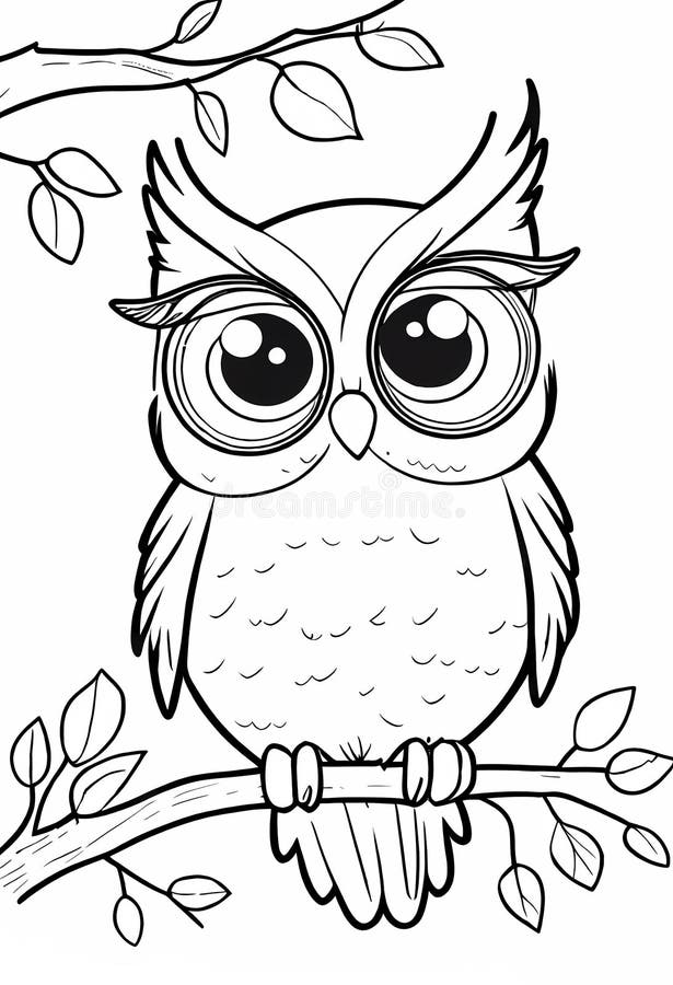 Collection Of Cute Vector Owls Cartoon Characters Stock Illustration -  Download Image Now - iStock