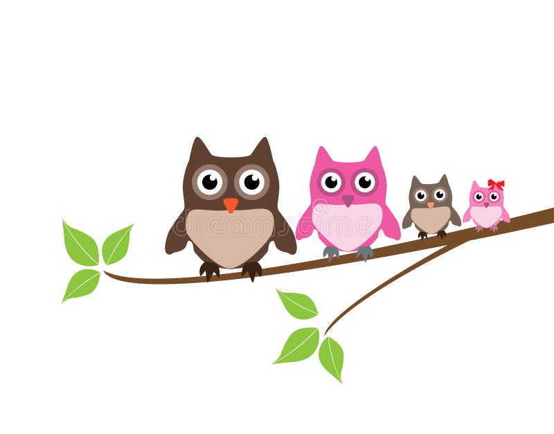 free owl family clipart - photo #9