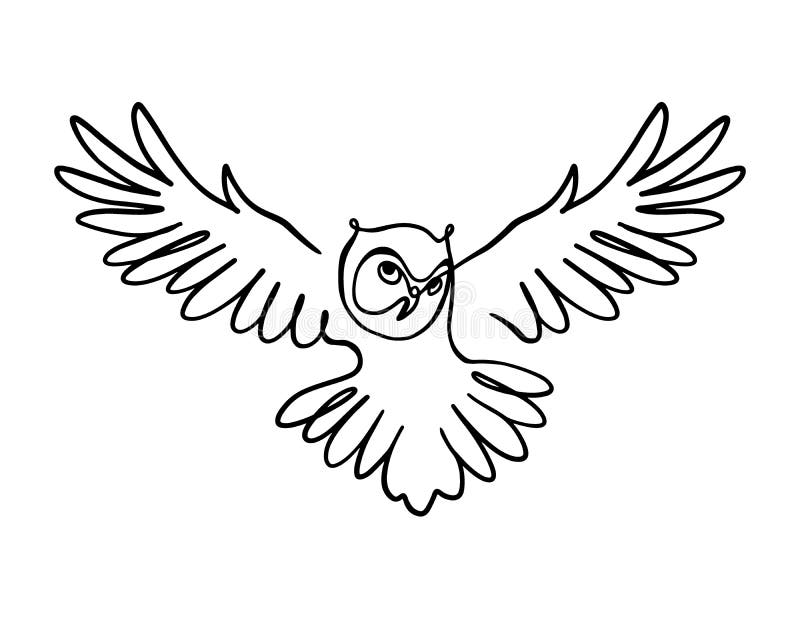 3. Geometric mechanical owl tattoo - wide 7