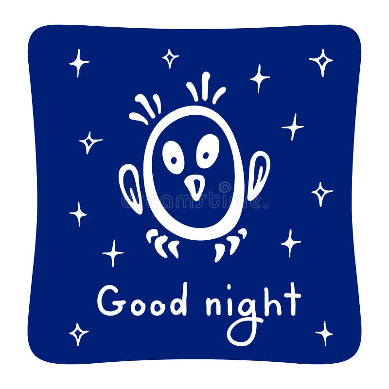 Good Night Cartoon Collection Stock Illustrations – 1,092 Good Night ...