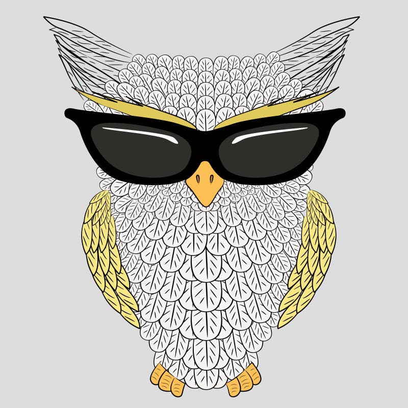 Owl With Sunglasses Royalty Free Stock Photos Image 30615198