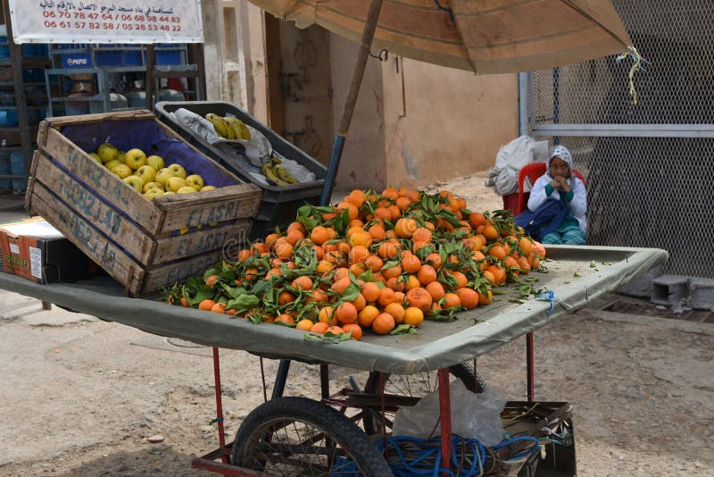 Owoc kram w Marrakesh, Maroko, Afryka zdjęcia royalty free Owoc kram w Marrakesh, Maroko, Afryka zdjęcia royalty free
