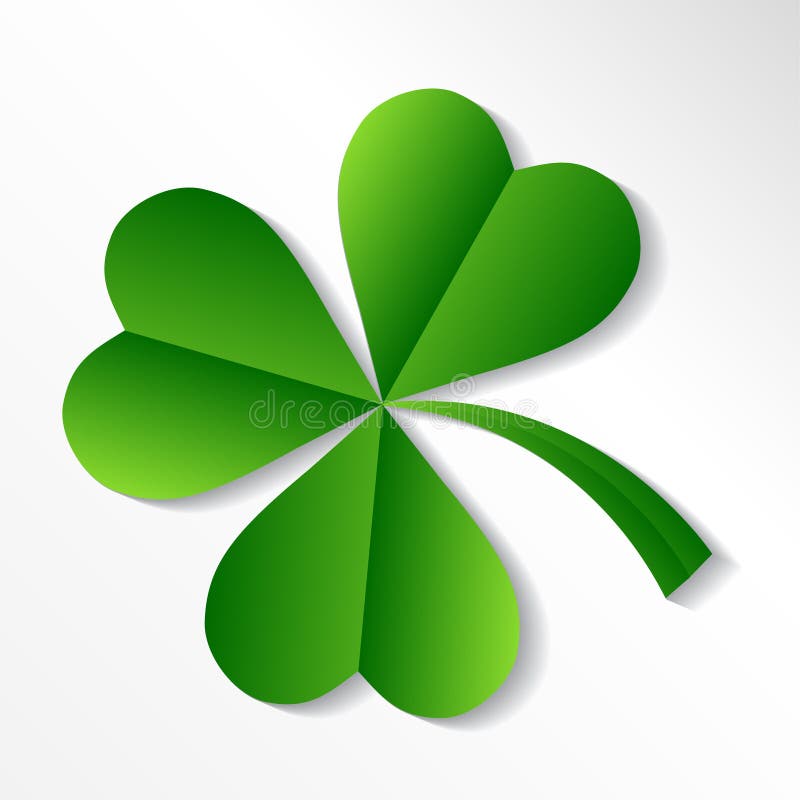 Oxalide petite oseille irlandais illustration stock Oxalide petite oseille irlandais illustration stock