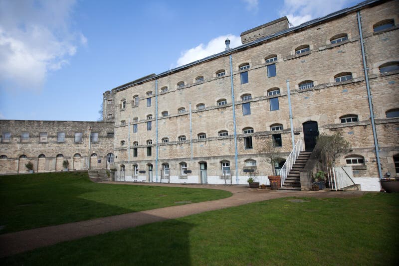 Views of The Oxford Castle and Prison complex, Oxford, UK