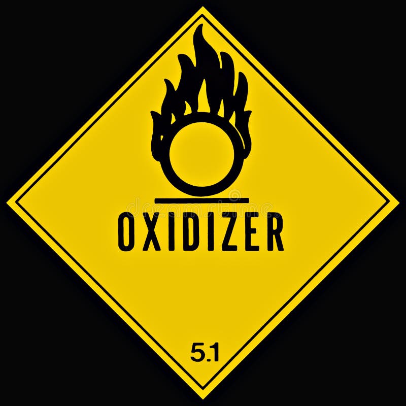 Oxidizer Sign